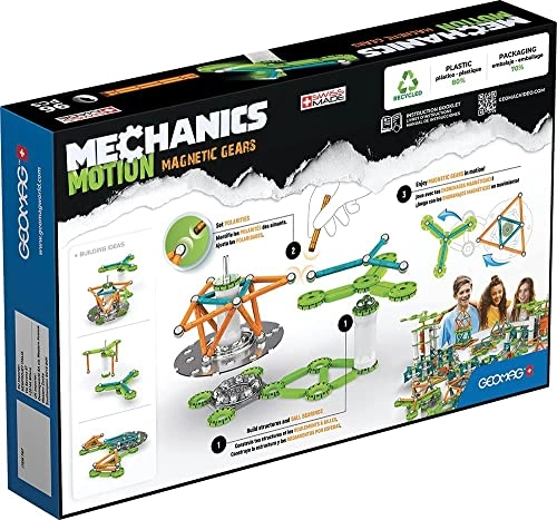 Mechanics Motion Magnetic Gears - 96 pcs