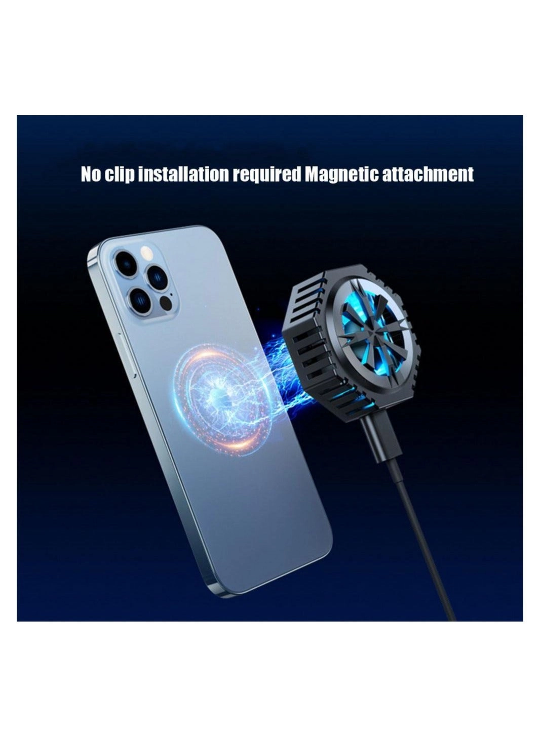 A15 - Mobile Phone Cooler Magnetic Suction