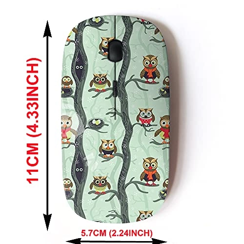 2.4G Cute Pattern Mouse - USB