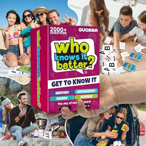 Who Knows Better? - 5+ 4 pieces