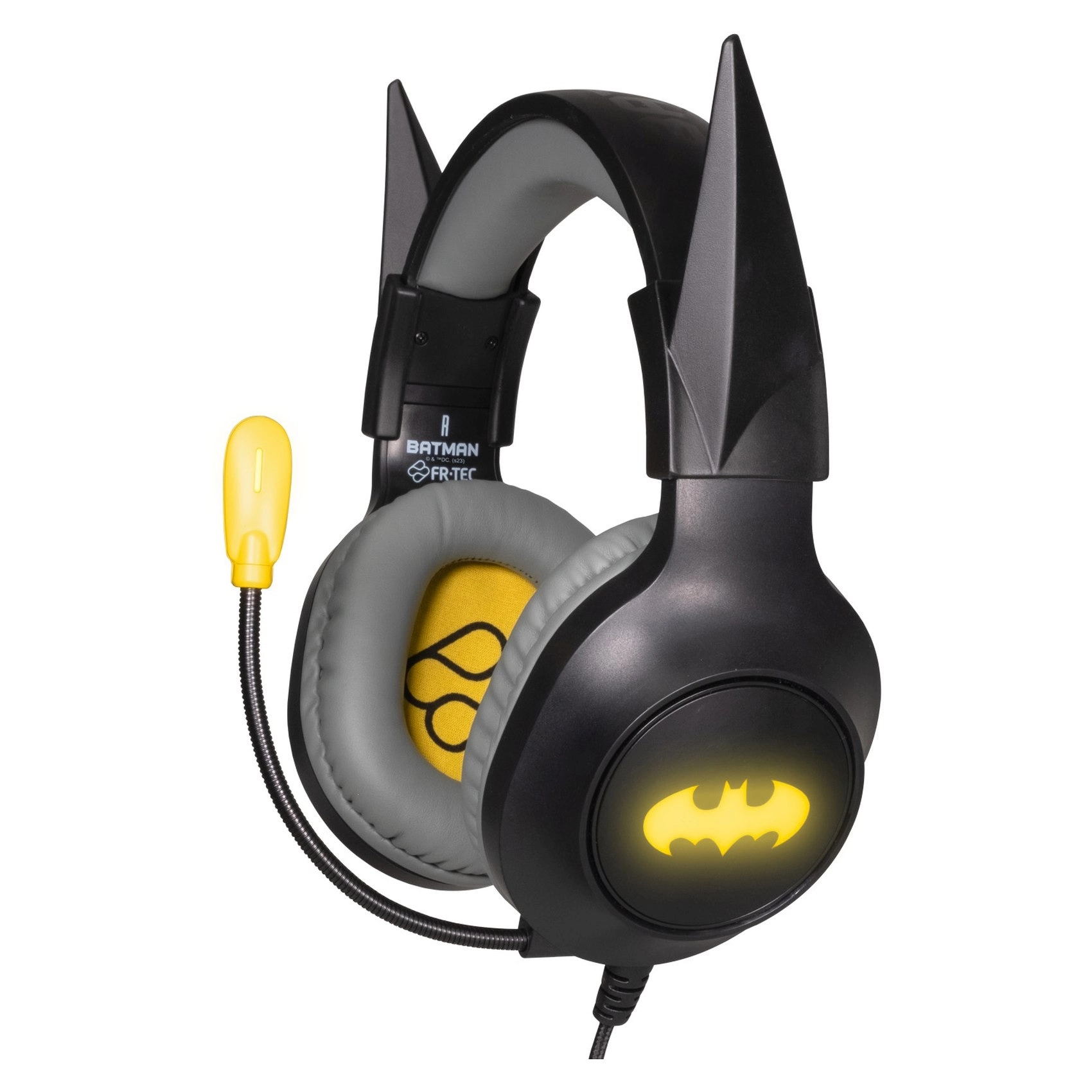 Carrefour Batman Wired Over-Ear LED Light Gaming Headset - PlayStation 5 PlayStation 4 Xbox X/S Xbox One Nintendo Switch PC Mac