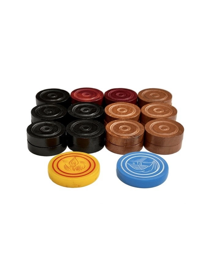 Carrom Board - Professional Wooden 24 Coins