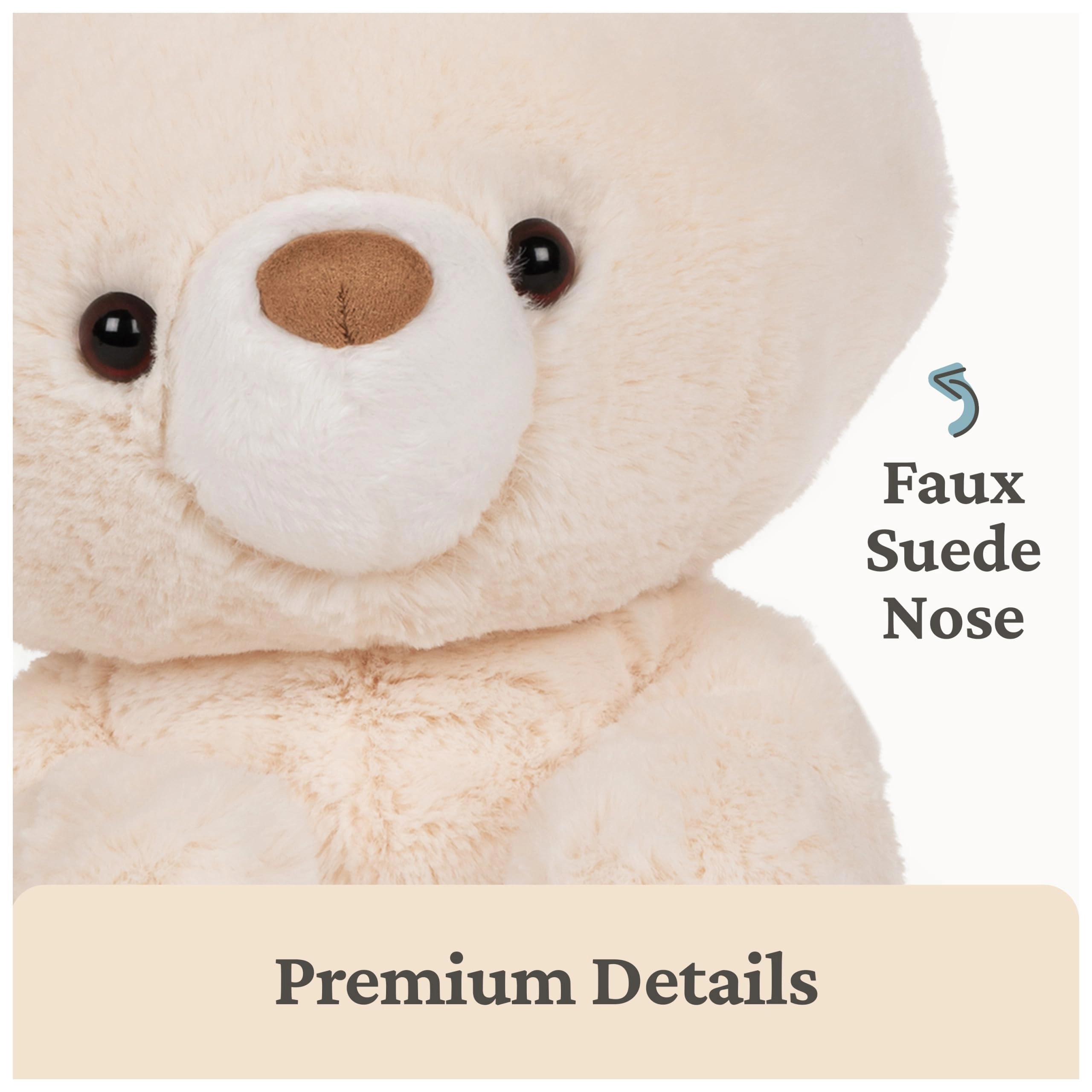 Kai Teddy Bear - 12" Vanilla/Cream