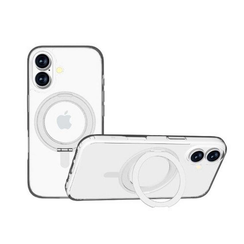 Max & Max 360 Rotating Clear Case with MagSafe for iPhone 16 Plus