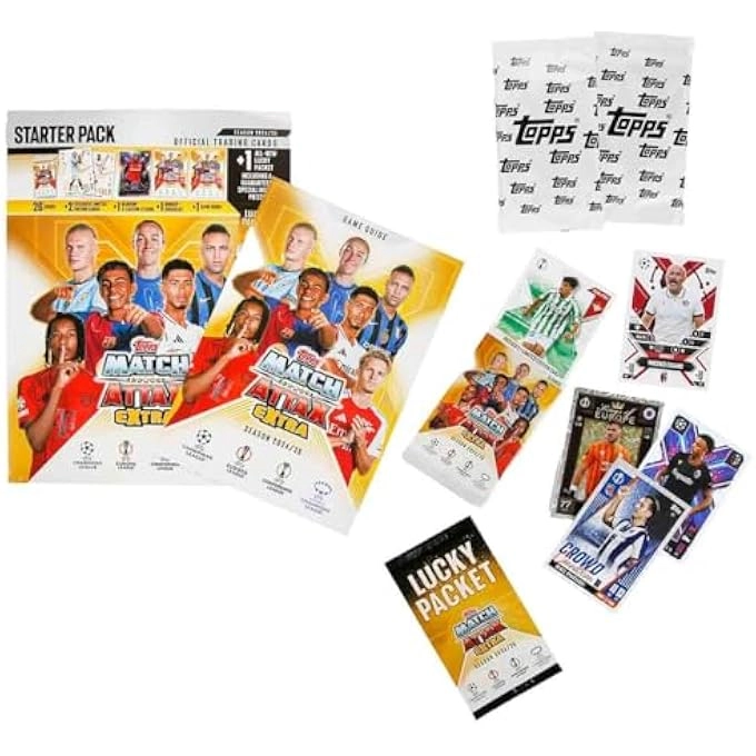 rayihni MATCH ATTAX EXTRA 24/25 EXTRA SPECIAL STARTER PACK - 29pcs 3pcs