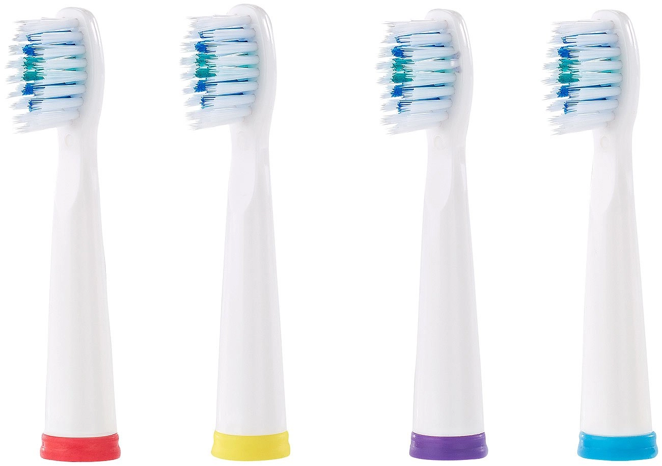 Newgen Medicals Replacement Toothbrush Heads - Fine tip Set of 4