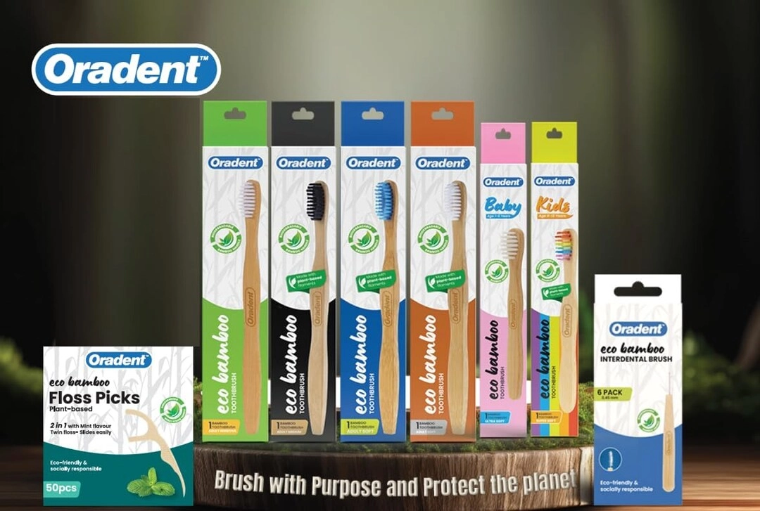 Eco Adult Bamboo Toothbrush - Medium