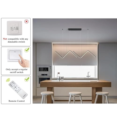 LED Pendant Light - 47.2in(120cm)