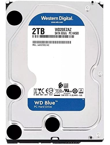 Blue 3.5" 5400rpm 256MB SATA 6Gb/s (WD20EZAZ) - 2TB