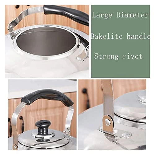 Stove Top Whistling Kettle - 4L 5L 6L 7L 8L