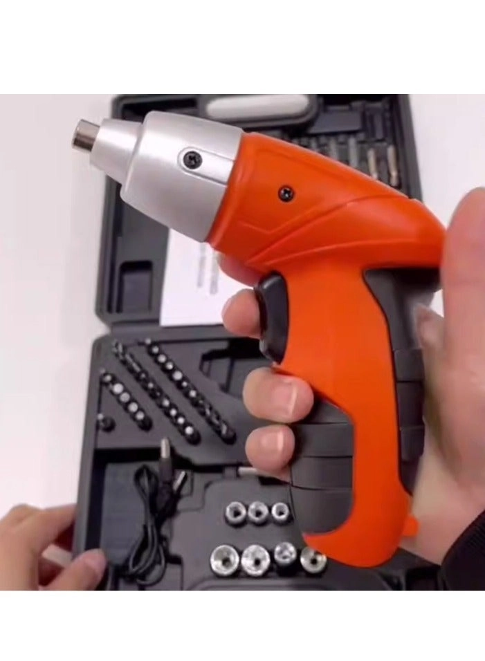 Electric Screwdriver - Rechargeable Rotatable Built-in LED