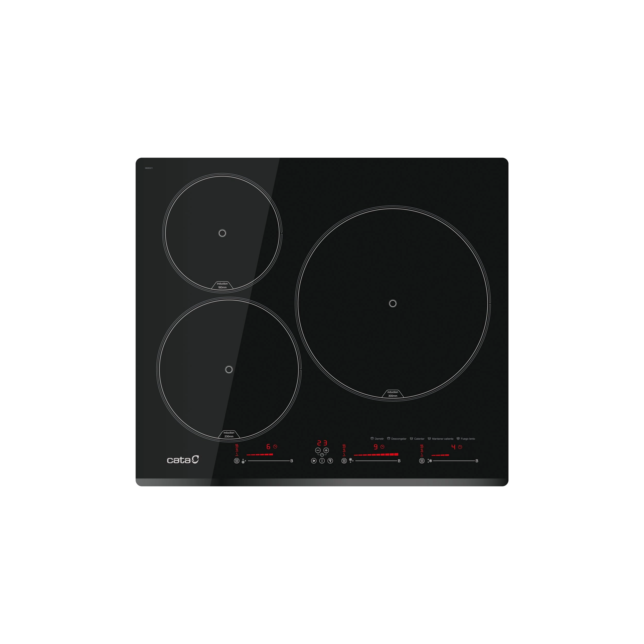 CATA INSB6003E2BK Induction hob