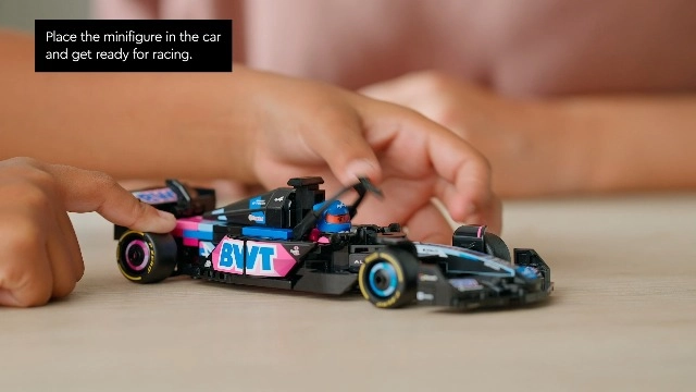 Speed Champions BWT Alpine A524 (77248) - Race Car Driver Minifigure