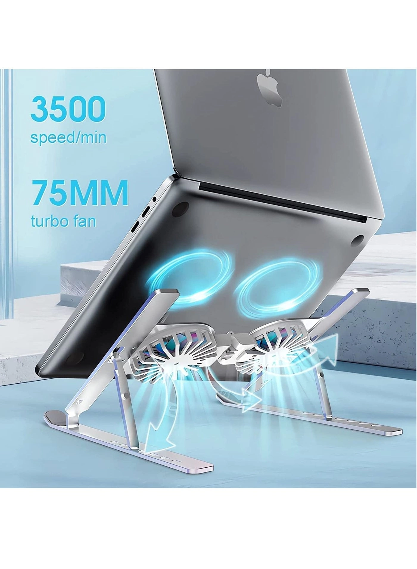 Adjustable Laptop Stand - 10 To 17 Inches