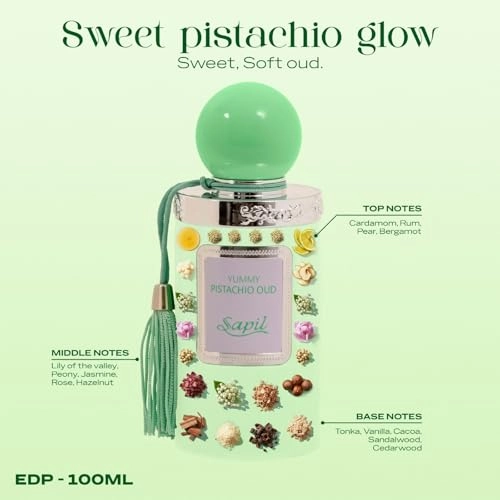 Yummy Pistachio Oud Eau de Parfum 100ml