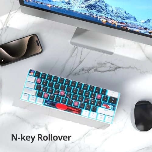 65 Percent Mechanical Gaming Keyboard - Wired