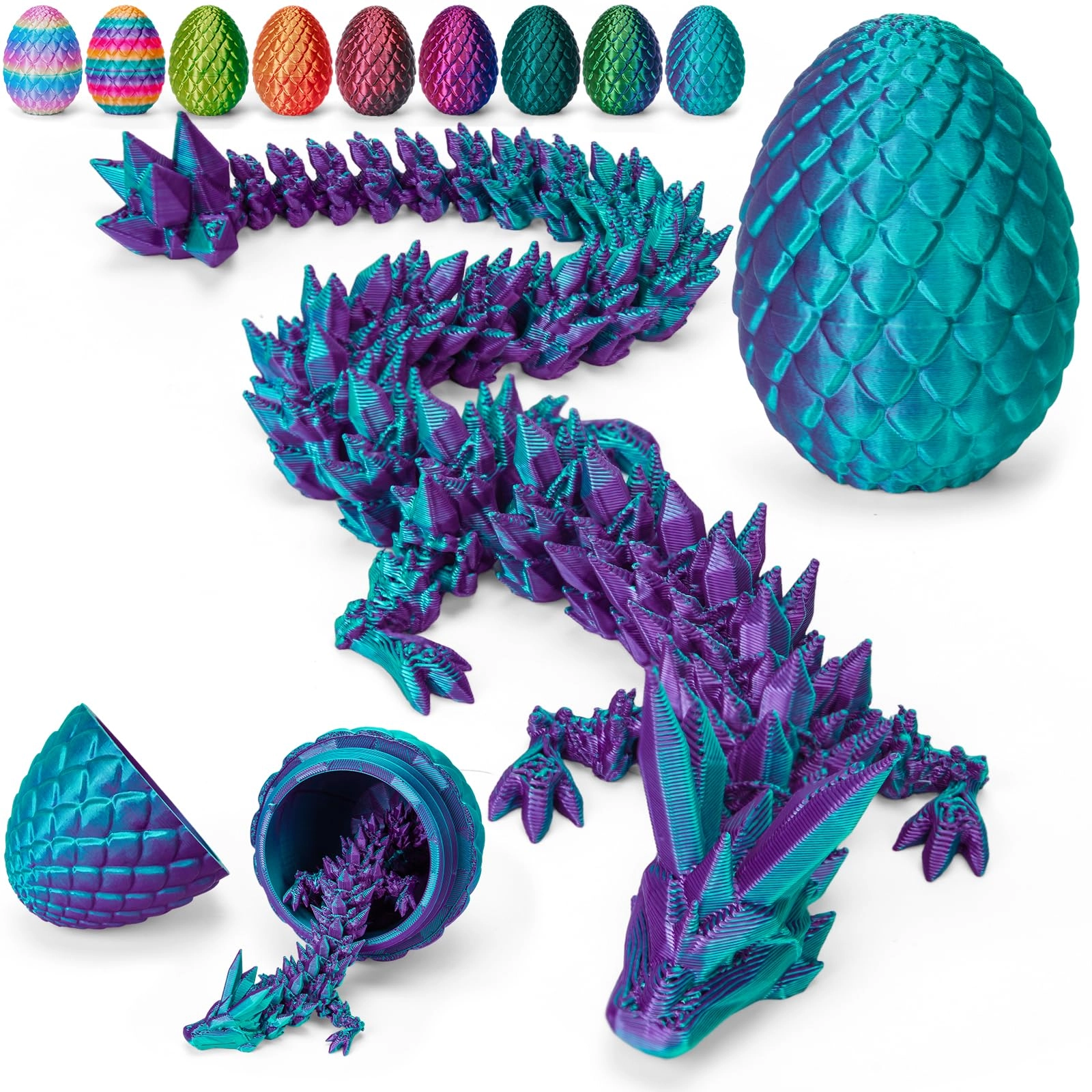 BaiYiGou Store dragon - Animal - dragon egg - 3+ dragon 4.0 Count