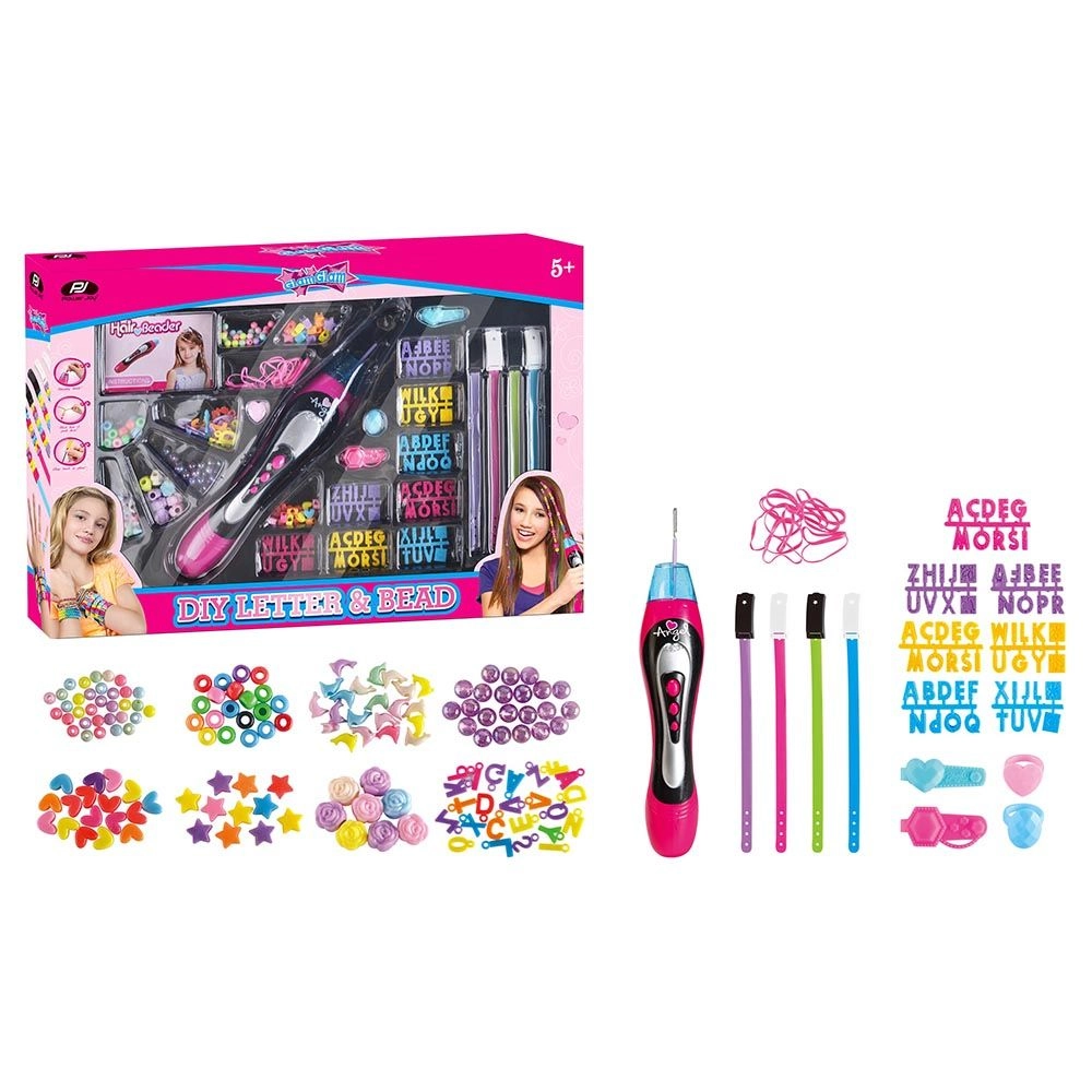 GlamGlam - 118-piece Letter & Beads