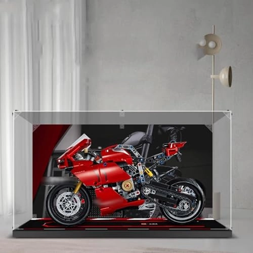 Acrylic Display Box for LEGO 42107 Motorcycle