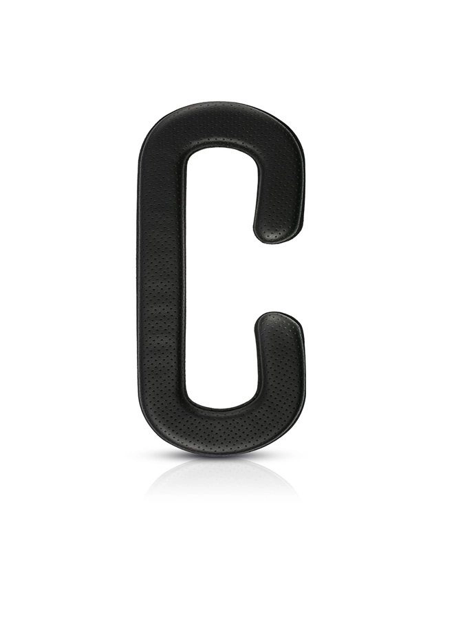 Face foam replacement - 4 Pack 11 mm PU leather