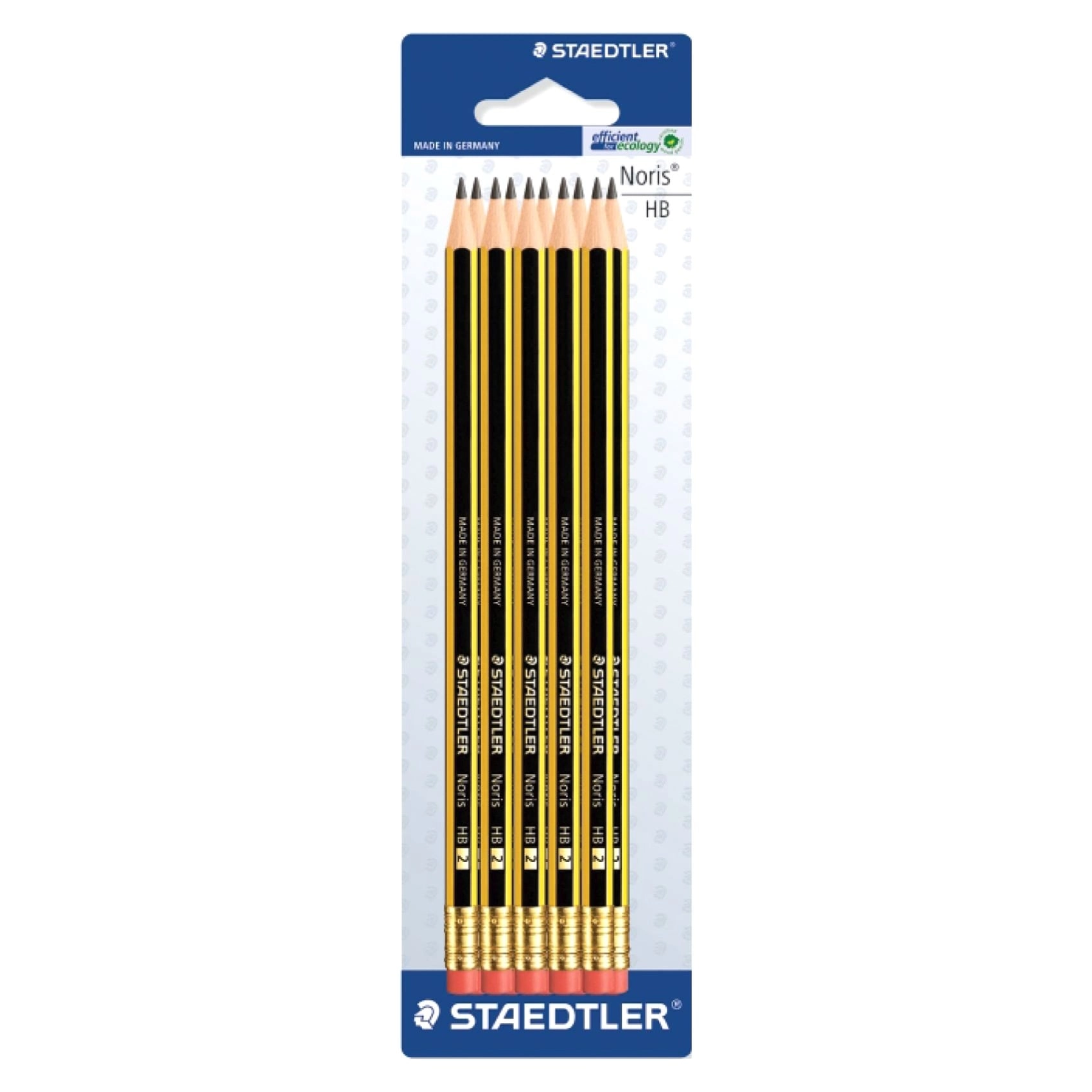 Staedtler Noris Pencils - Rubber Tip 10 PCS