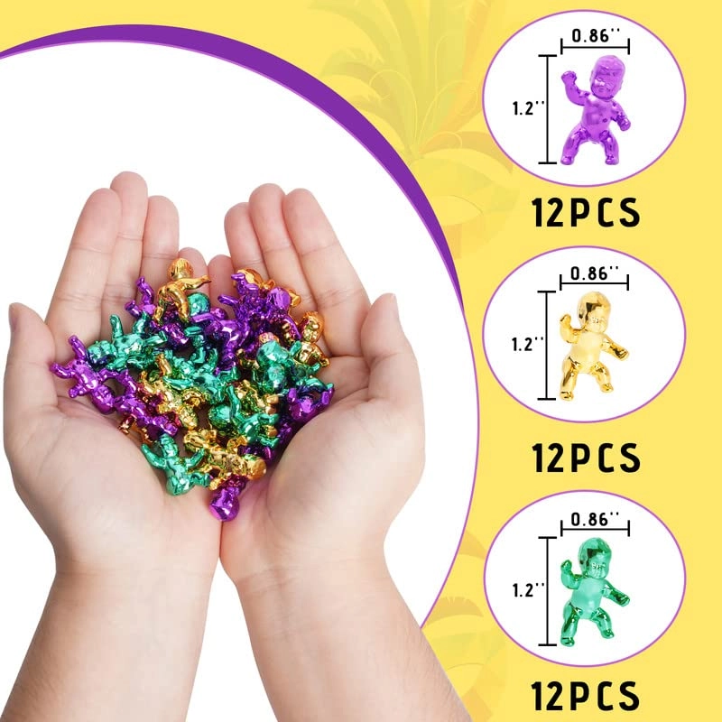 King Cake Babies - 36pcs baby shower