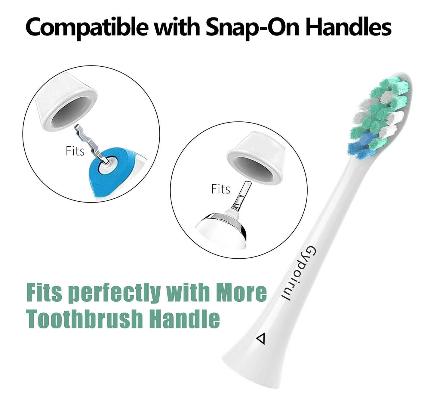Toothbrush Replacement Heads - 4100 5100 6100 9023 W 10 Pack