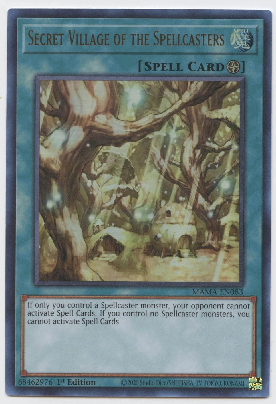 Yu-Gi-Oh! Secret Village of The Spellcasters MAMA-EN083 - English