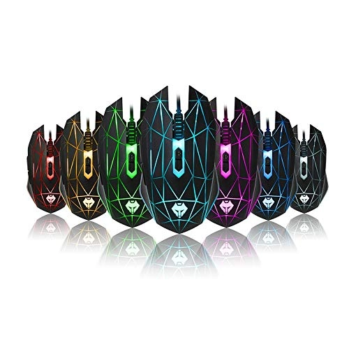 7-key Programmable Wired Gaming Mouse - USB