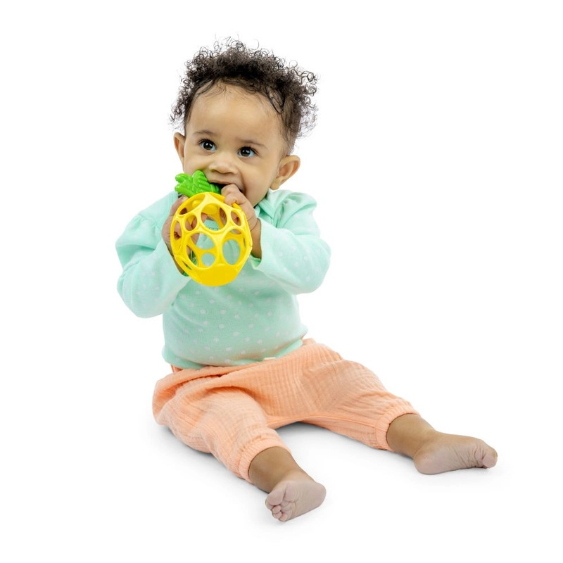 Oball Easy Grasp Pineapple Teether - BPA free
