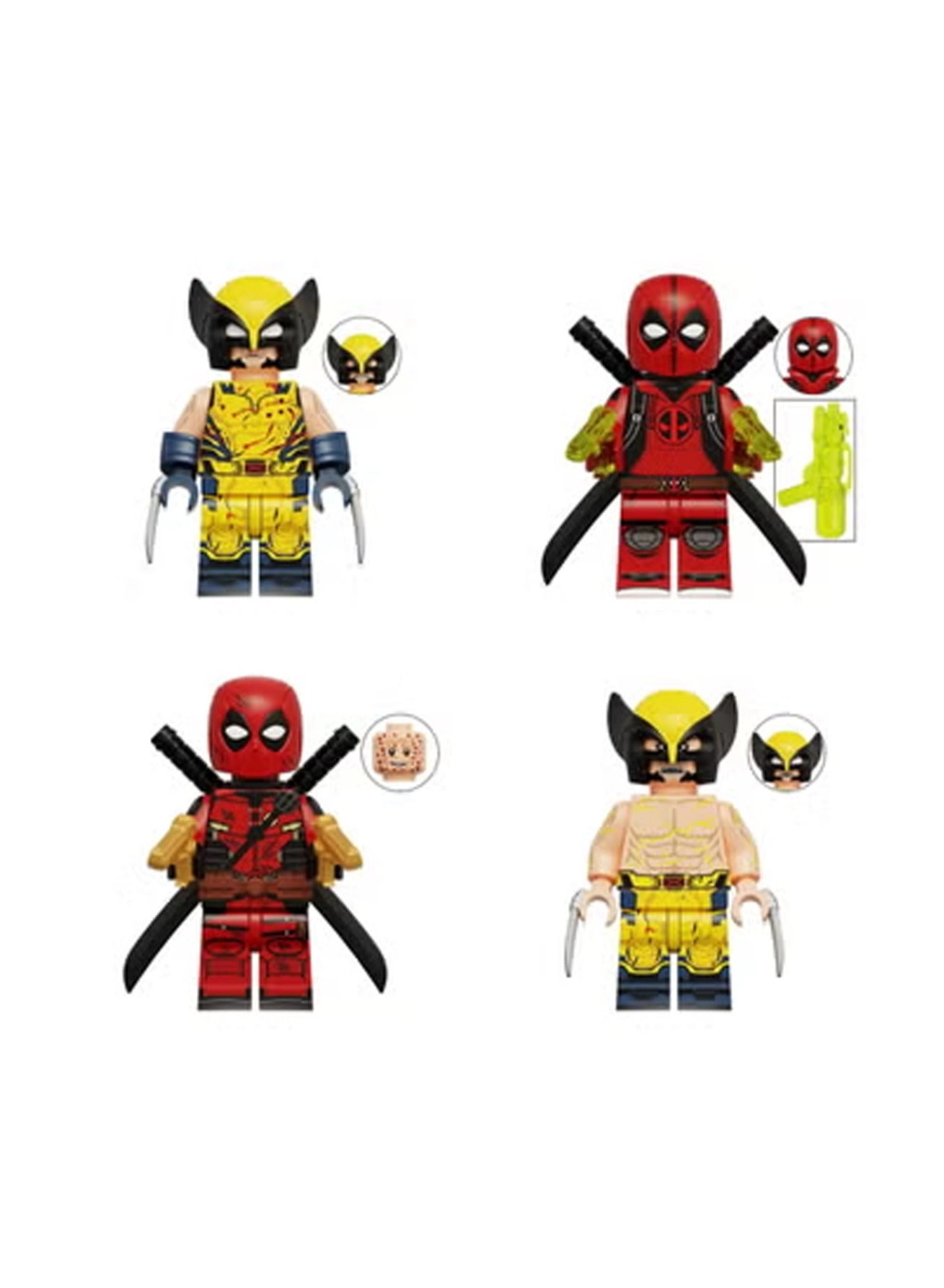 SKMEI ZRR60468 - Superhero 4 pcs