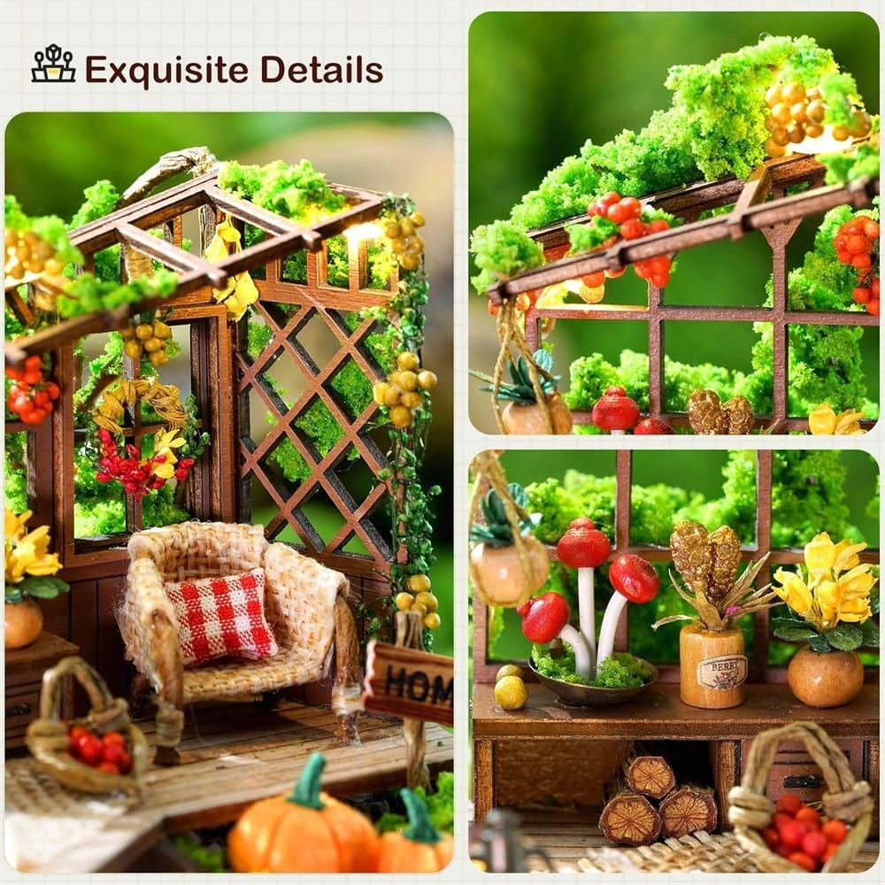 Miniature Dollhouse Kit - 1:24