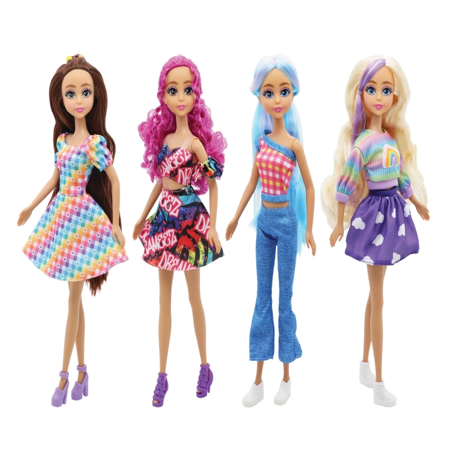 Funville Dreameez Fashion Doll - 29cm 4 Asst