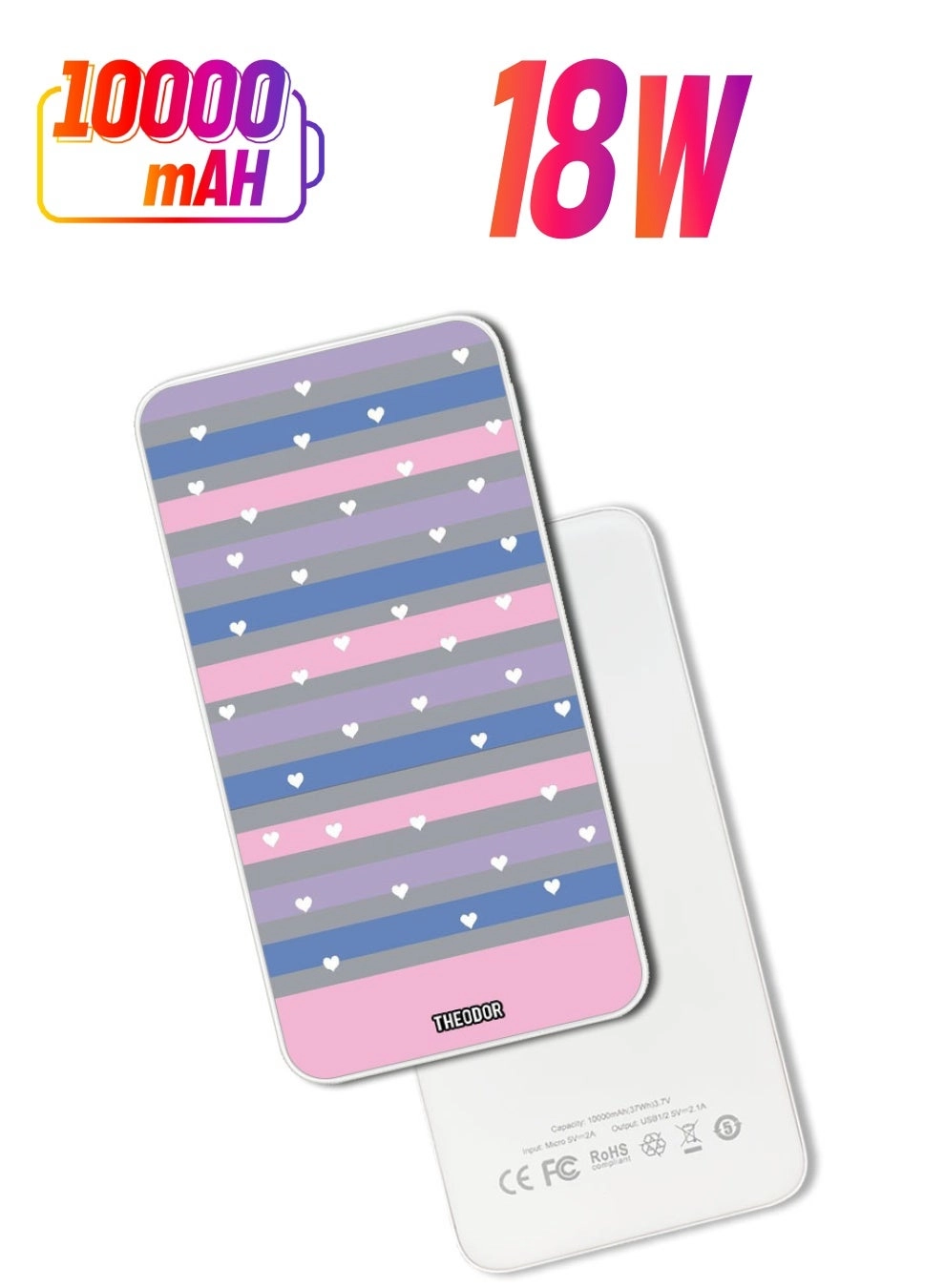 Theodor PPBA558 - 10000 mAh 18W