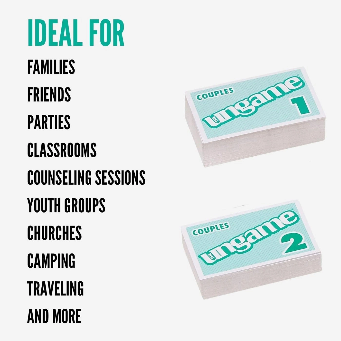 Pocket Ungame: Couples Version - Card Game