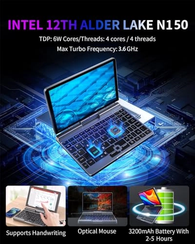 POCKET PC P8 - 8'' N100 12GB DDR5 1TB SSD