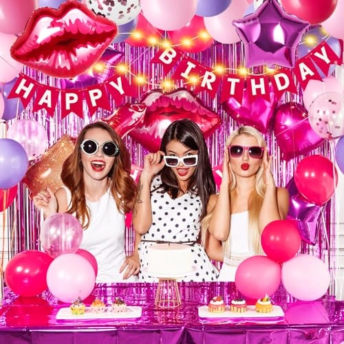 Barbie Pink Birthday Set - birthday