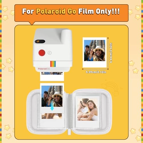Pocket Photo Album - Polaroid Go Film and Polaroid Go Instant Mini Camera Travel