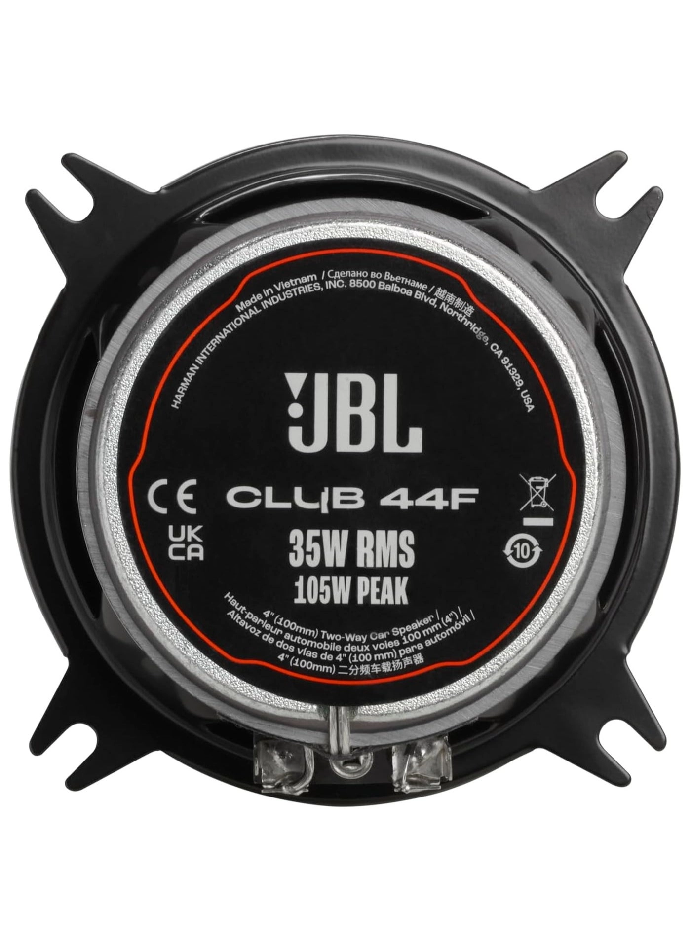 Club 44F - 100mm 2-Way Coaxial