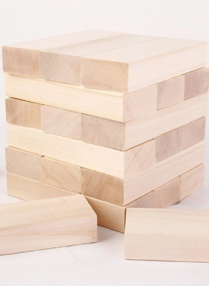 Hardwood Blocks - 54 pcs