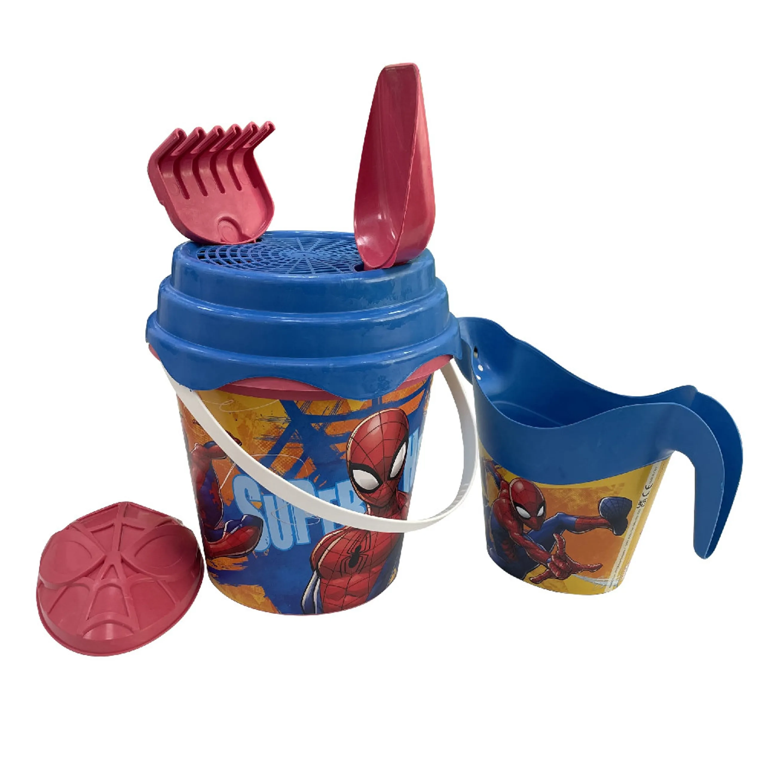 MONDO Deluxe Bucket Set - Spiderman 17cm