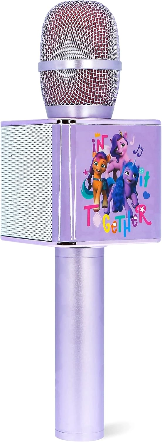 My Little Pony Karaoke Microphone - 4-IN-1 Bluetooth Purple