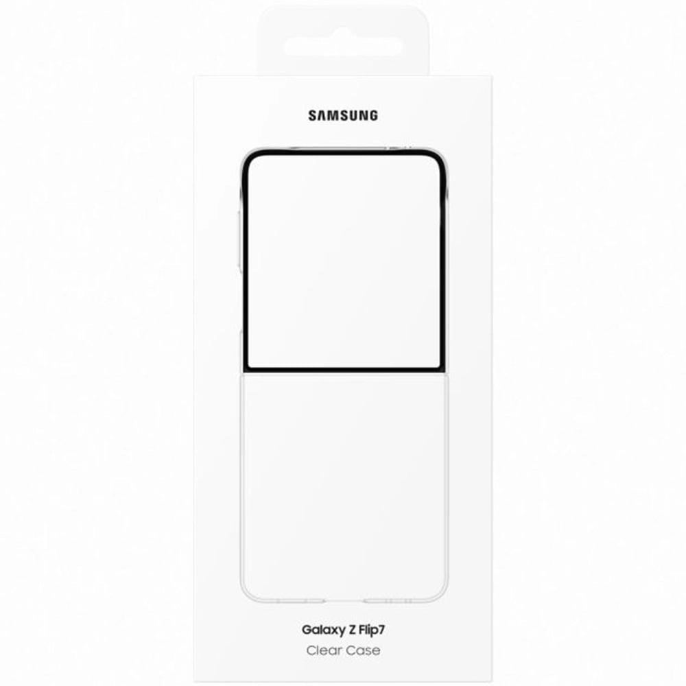 Samsung Galaxy Z Flip7 Clear Case - 1.0mm Thin Yellowing Prevention
