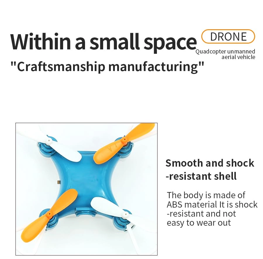 Mini Drone - 360° flips LED Altitude Hold