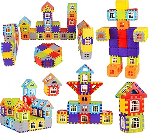 House Building Blocks - 215 pcs