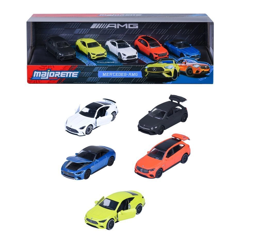 Majorette Mercedes AMG - 5Pcs Gift Pack