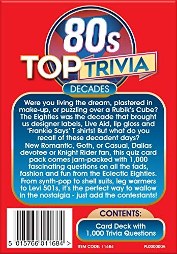 Top Trivia 80s - English 14+