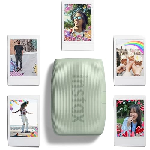 Instax Mini Link 3 - Bluetooth + Instax Mini Instant Film - 20 Sheets + Instax Printer Case + Photo Frames + Sticker Pack