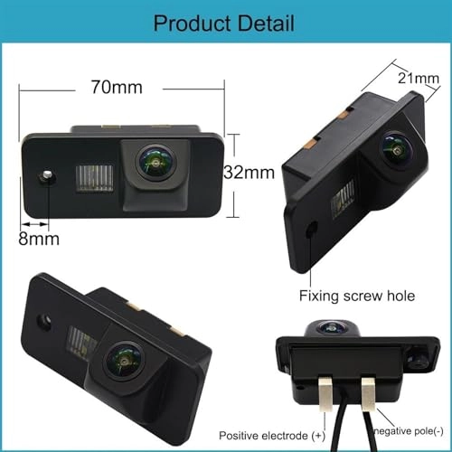 Car Backup Camera - Night vision 6M video cable 720x540