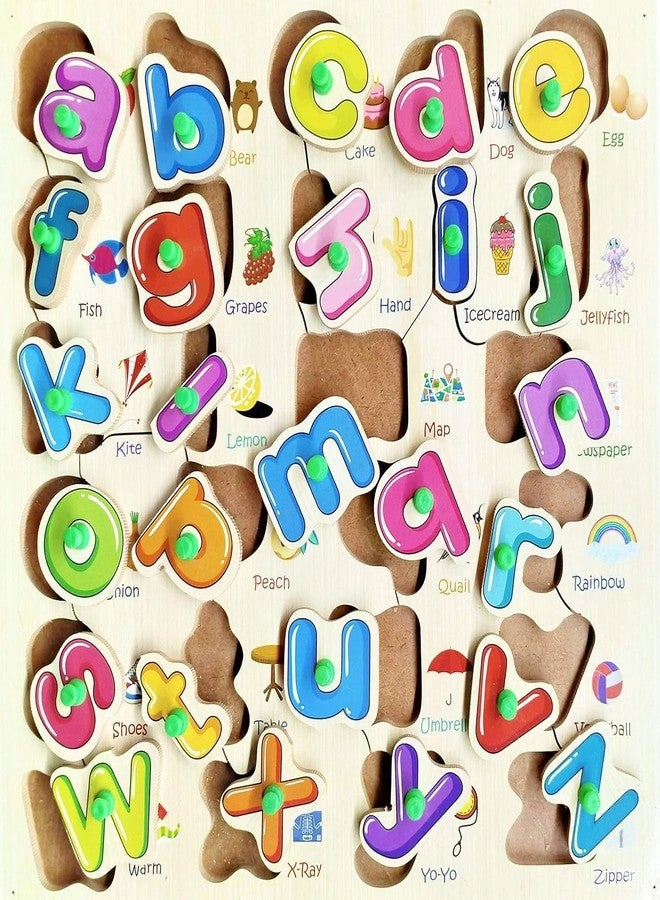RPC99 Wooden Alphabet Puzzle Board
